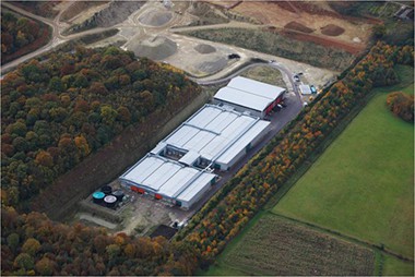 The incident occurred at the Blaise Farm site in Kent